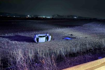 Kayseri’de otomobil şarampole yuvarlandı: 1 ölü, 1’i ağır 4 yaralı
