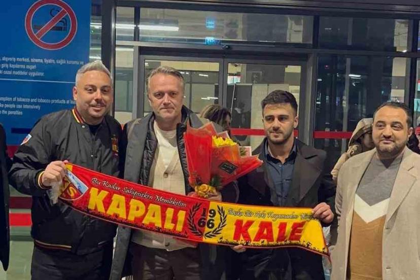 Kayserispor’un yeni teknik direktörü Erling Moe kente geldi