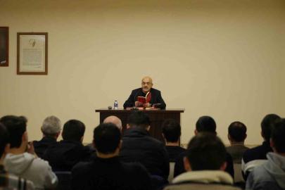 KBÜ’de "Nübüvvetin İspatı" söyleşisi gerçekleştirildi