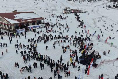 Keltepe Kayak Merkezinde kayak sezonu 50 gün sürdü