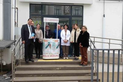 Kilis’te ’Dünya Sigarayı Bırakma Günü’nde vatandaşlar bilgilendirildi