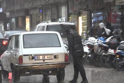 Kilis’te sağanak yağış etkili oldu