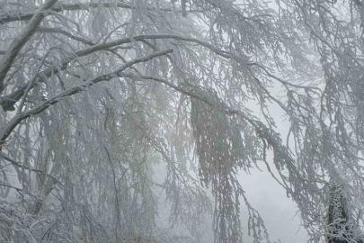 Kırklareli’nin yüksek kesimleri beyaza büründü