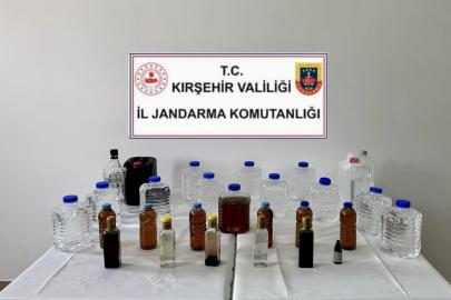 Kırşehir’de kaçak alkol operasyonu