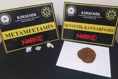 Kırşehir’de uyuşturucu madde operasyonu: 1 tutuklama