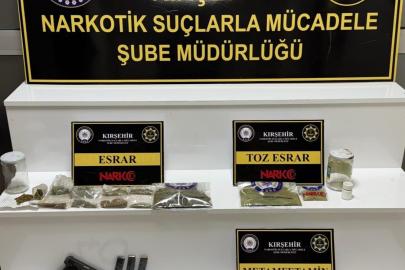 Kırşehir’de uyuşturucu operasyonu: 1 tutuklama