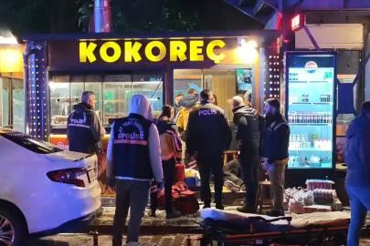 Kokoreççideki cinayet anı kamerada, polis zanlıları 3 saat geçmeden yakaladı