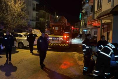 Kombiden çıkan yangın paniğe neden oldu