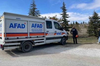 Konya’da kaçak kazı alanı bulundu