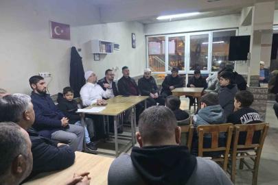 Köşk Başçayır’da maneviyat dolu gece