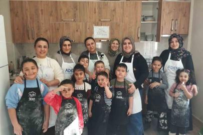 Köşk Halk Eğitim Merkezi’nde ’Anne-Çocuk Mutfak Atölyesi’ etkinlikleri düzenlendi