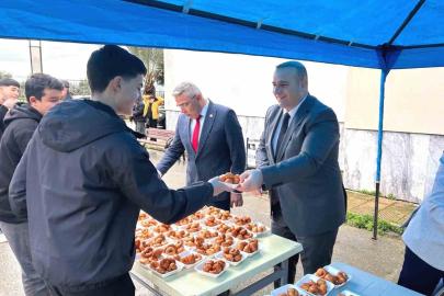 Köşk’te 6 Şubat depremlerinde hayatını kaybedenler için lokma hayrı yapıldı