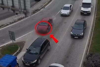 Kural ihlali yapan sürücüler havadan tespit edildi