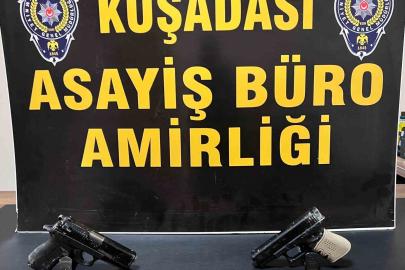 Kuşadası’nda iki aranan şahıs yakalandı