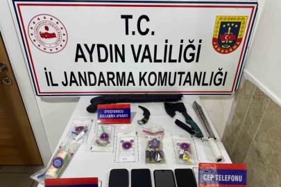 Kuşadası’nda jandarmadan narkotik operasyonu