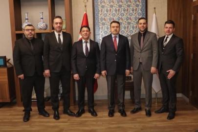 Kütahya Galatasaraylılar Derneği’nden kamu kurumlarına nezaket ziyareti