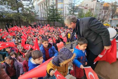 Kütahya’da 2. dönemin ilk dersinin konusu "Bayrak" oldu