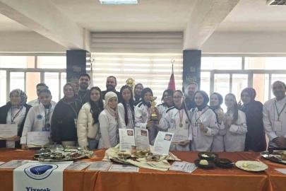 Kütahya’nın 4 meslek lisesi Uluslararası Gastronomi Yarışması’nda madalya kazandı