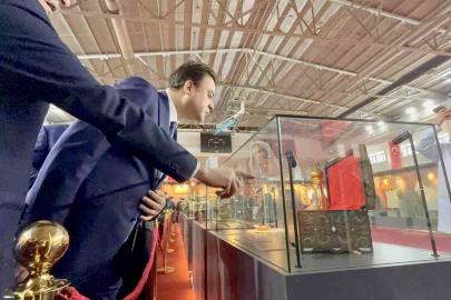 Kutsal emanetler Tokat’ta yoğun ilgi gördü