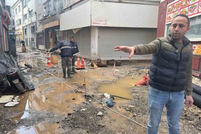 Kuyum atölyesini su basan iş yeri sahibi Gözaç: "Belediye geçmiş olsun bile demedi’