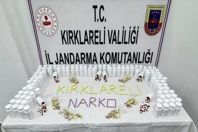 Lüleburgaz’da uyuşturucu operasyonu: Binlerce hap ele geçirildi