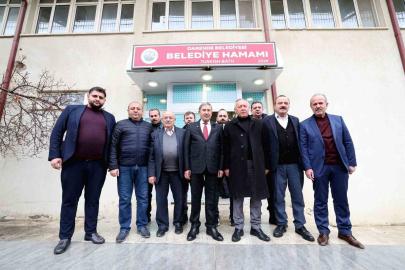 Malatya Darende’de yenilenen hamam hizmete açıldı
