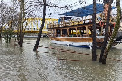 Manavgat ırmağında  yağmur alarmı