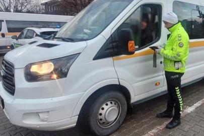 Manisa Emniyet Müdürlüğünden okul servislerine sıkı denetim