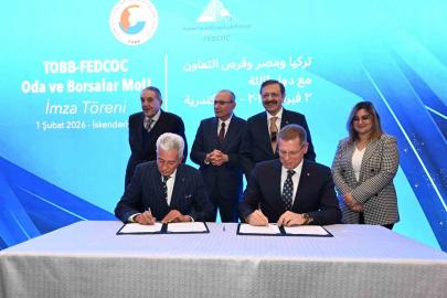 Manisa Ticaret Borsası’ndan Türkiye-Mısır ticaretine güçlü katkı