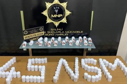 Manisa’da 14 bin 866 adet sentetik hap ele geçirildi