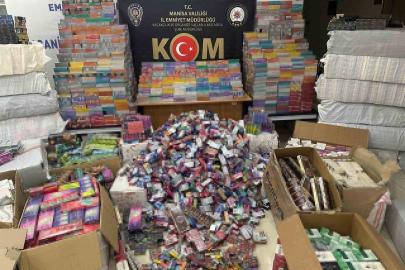 Manisa’da kaçakçılık bilançosu açıklandı