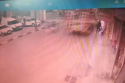 Manisa’da korku dolu anlar kamerada: Lise öğrencisi ölümden döndü