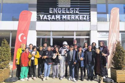 Mardin Büyükşehir Belediyesinden özel gereksinimli bireylere uzay yolculuğu