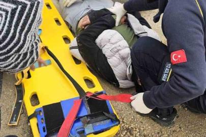 Mardin’de motosiklet ile minibüs çarpıştı: 1 yaralı