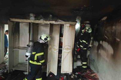 Mardin’de müstakil evde çıkan yangın söndürüldü