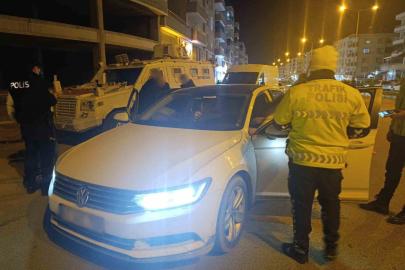 Mardin’deki asayiş uygulamasında 4 sürücüye cezai işlem uygulandı