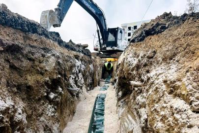 MARSU, Kabala Mahallesi’nde atıksu hattı döşeme çalışmalarını tamamladı