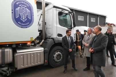 Melikgazi’de araç filosu daha da güçleniyor