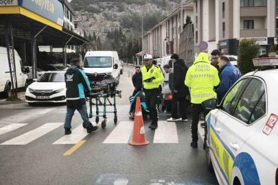 Menteşe’de trafik kazası:1 yaralı