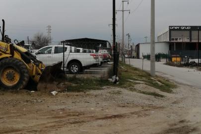Merkezefendi Belediyesi yeşil alana kaçak yapı iddiasıyla ilgili inceleme başlattı