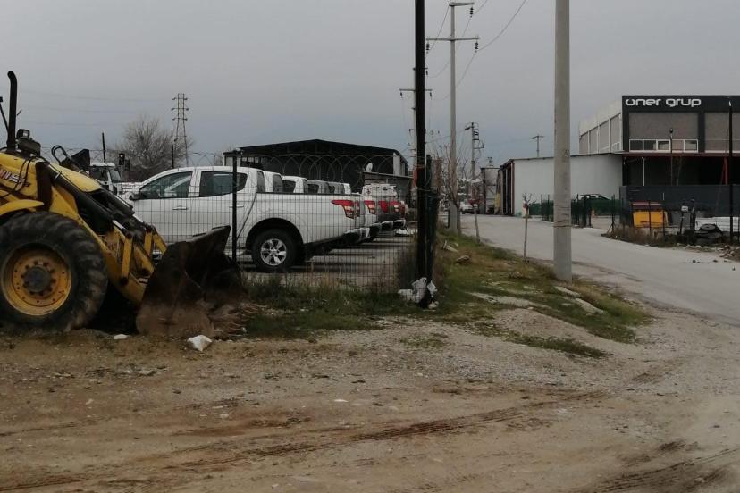 Merkezefendi Belediyesi yeşil alana kaçak yapı iddiasıyla ilgili inceleme başlattı
