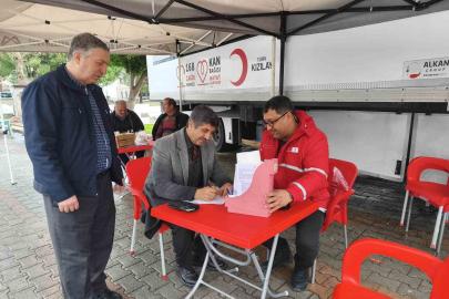 Mersin’de din görevlilerinden Ramazan öncesi kan bağışı