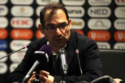 Metin Diyadin: "Çok iyi oynadığımız bir maçtı ama zorunlu değişiklikler berabere bitirdi"