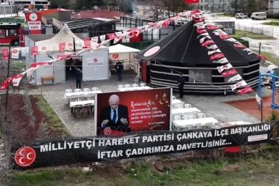 MHP Çankaya İlçe Başkanlığı 8’inci yılında iftar programlarına devam ediyor