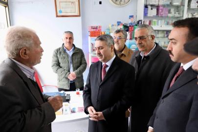 Milletvekili Alkayış, Çelikhan’da incelemelerde bulundu