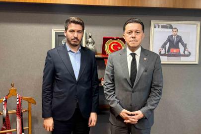 Milletvekili Hatipoğlu, AK Parti Odunpazarı Başkanı Bandırma’yı TBMM’nde ağırladı