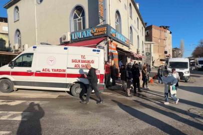 Minibüsün çarptığı yaya yaralandı