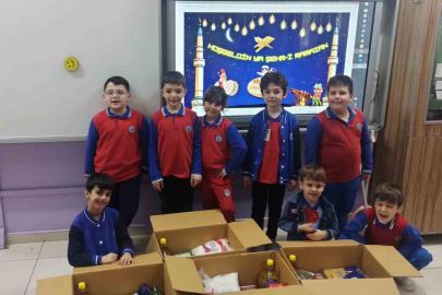 Minik ellerin büyük yüreği