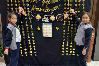 Miniklerin okulda Ramazan hazırlığı