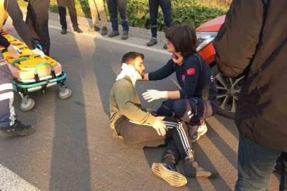 Muratlı’da trafik kazası: 1 yaralı